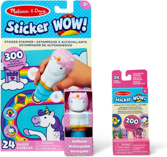 Melissa & Doug Autocolante Pentru Copii 3+ Ani
