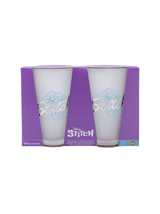 Stor Set of Glasses made of Glass 490ml 2pcs