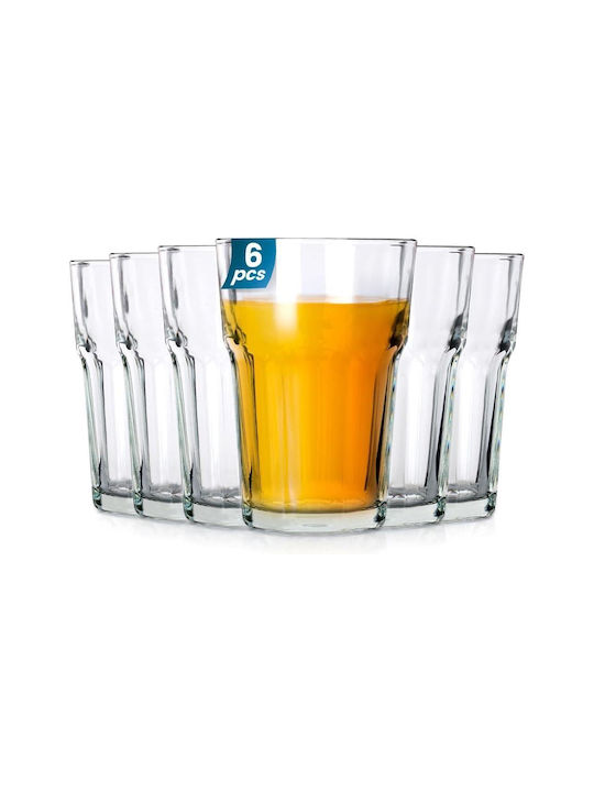 Orion Set of Glasses Water / Cocktail/Drinking made of Glass 360ml 6pcs