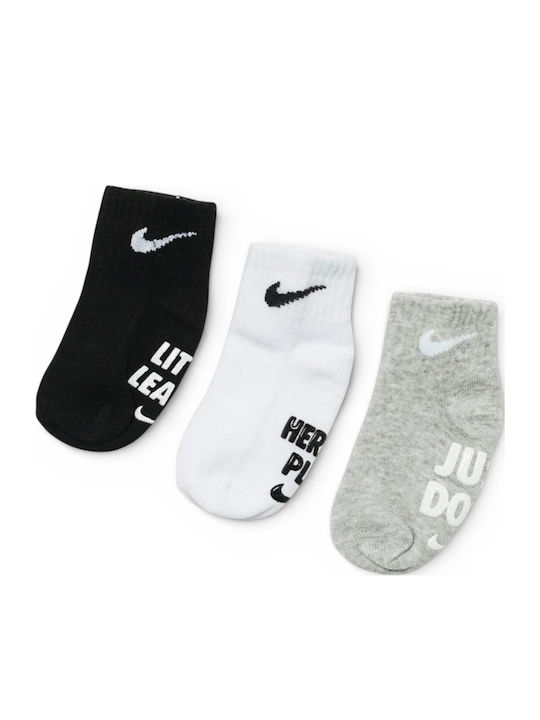 Nike Șosete Pentru Copii 47-012-0004 Multicolore 3 Perechi