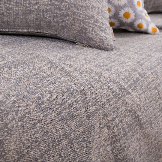 Teoran Forli Viersitzer-Sofa Überwurf Chenille 180x350cm