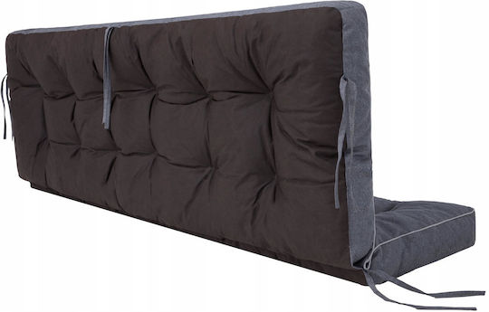 Garden Sofa Cushion with Backrest Navy