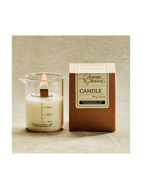 Zielinski & Rozen Aromatic Candle In Jar With Orange Perfume 170gr