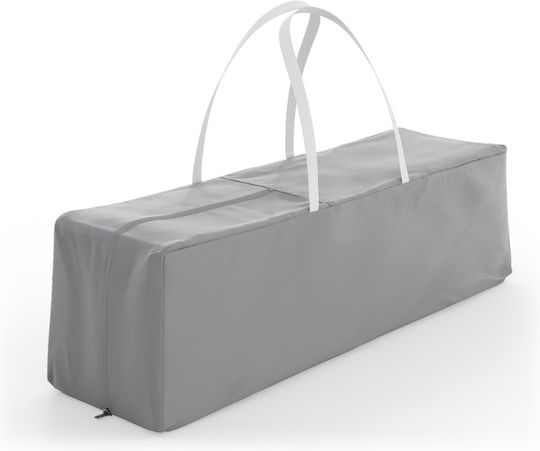Kinderkraft Leody Кошара За Игра 2 Нива С Матрак Сив 126x76см
