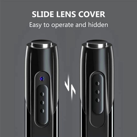 Cameră Ascunsă Stilou Full Hd Iuni W8 64gb Înregistrare Video-Audio Fotografii