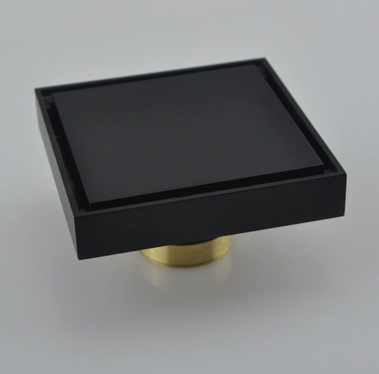 Capac De Pardoseală Din Alamă Cu Dimensiunea 10x10cm Bronz