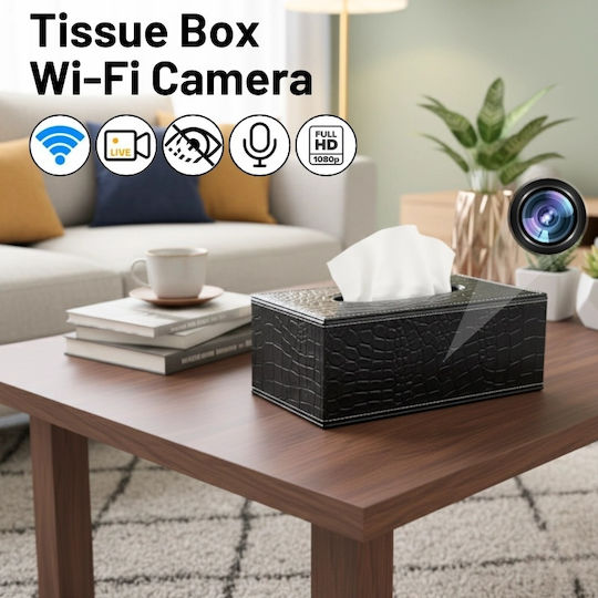 Cameră Ascunsă Suport Prosop Iuni Ip73 64gb Wi-fi Full Hd Vizualizare Live Pe Telefon