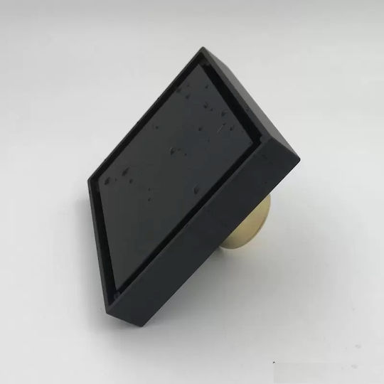 Capac De Pardoseală Din Alamă Cu Dimensiunea 10x10cm Bronz