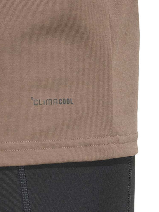 Climacool Γυναικείο T-shirt Καφέ