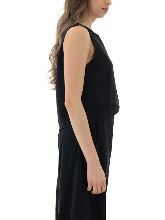 Women's Sleeveless Blouse Black