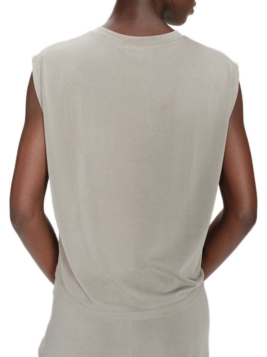 Women's Sleeveless Blouse Olive