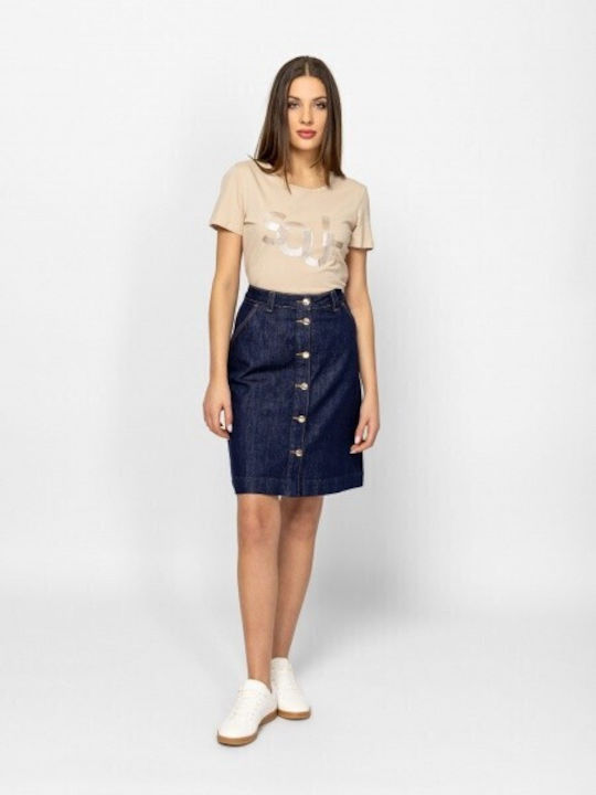 Women's T-shirt Beige