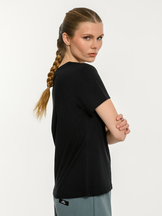 Women's Sports T-shirt Black