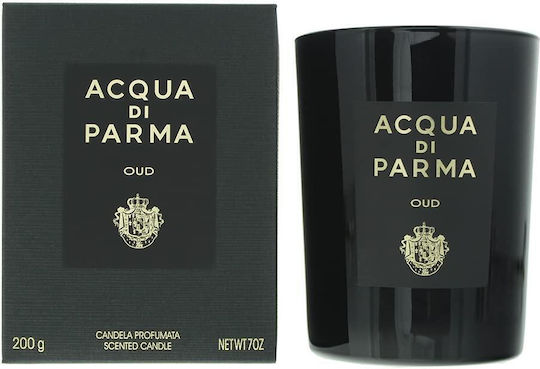Acqua di Parma Aromatic Candle In Jar With Oud Black Perfume 200gr