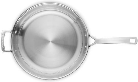 Le Creuset Le Creuset Edelstahlpfanne mit Deckel 30cm
