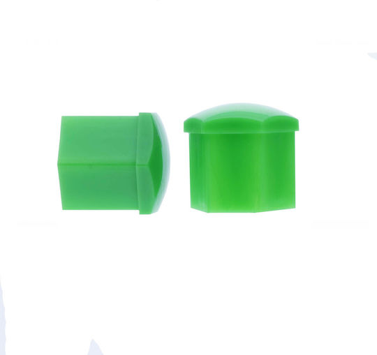 Extremo Tuning 19 Mm Green Bolt Caps Wheel Protection Set 20 Pieces