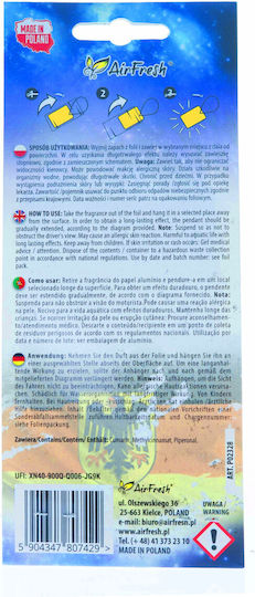 Einparts Αρωματική Καρτέλα Κρεμαστή Αυτοκινήτου Καρύδα / Τροπικά Φρούτα