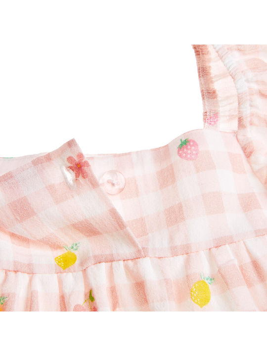 Summer Kids Clothing Set 2 Pieces Pink