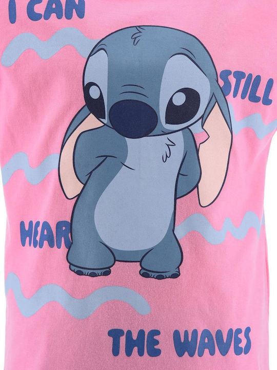 Kids Set with Shorts Summer 2 Pieces Pink