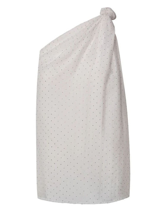 Bluză Damă Fără Mâneci Off-white