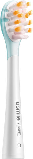 Оригинални Usmile Advanced Sensitive Глави За Четка За Зъби 2 Броя Прецизна Орална Хигиена