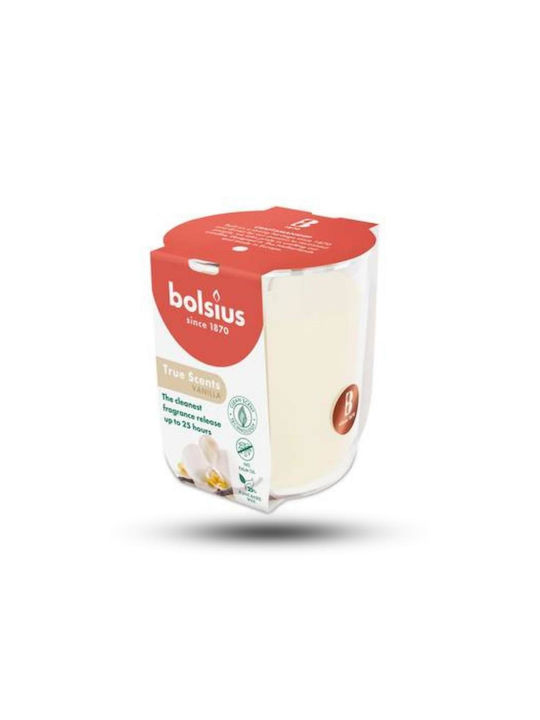 Bolsius True Scents Scented Candle Φ8x7.3cm Vanilla