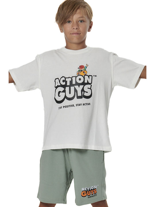 Body Action Тениска Бяла