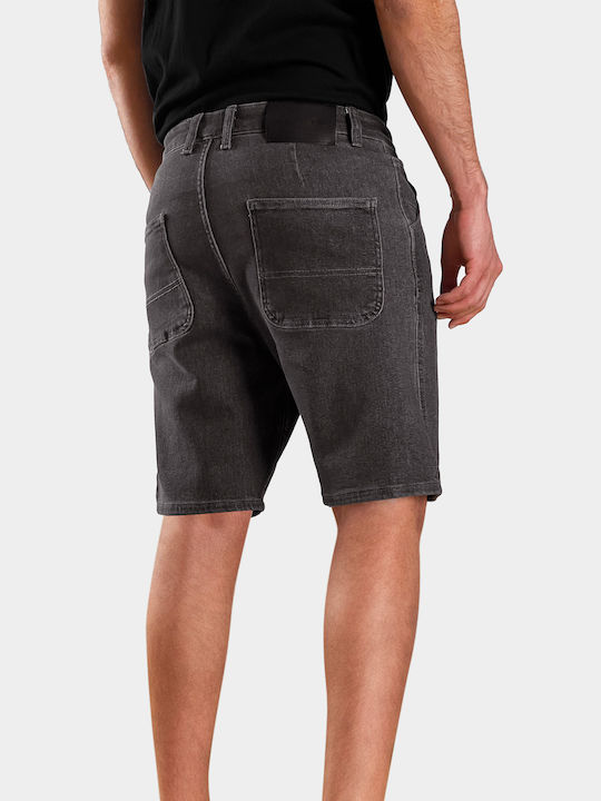 Ανδρική Βερμούδα Τζιν Jeans Black
