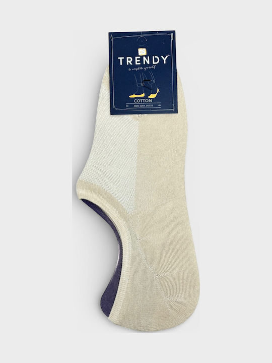 Trendy Ανδρικές Κάλτσες Μπεζ 3Pack