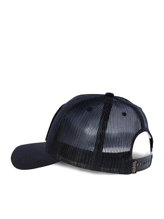 Von Dutch Men's Trucker Cap Black Vd 0 Cas1 Blkb-noir
