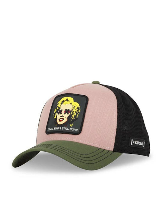 Capslab Камионджия Премиум Dead Star Капело Снапбек Cl-art-1-pct-dead Фуксия