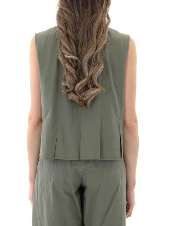 Moutaki Damenhemden Khaki Moutaki Damenhemden Khaki