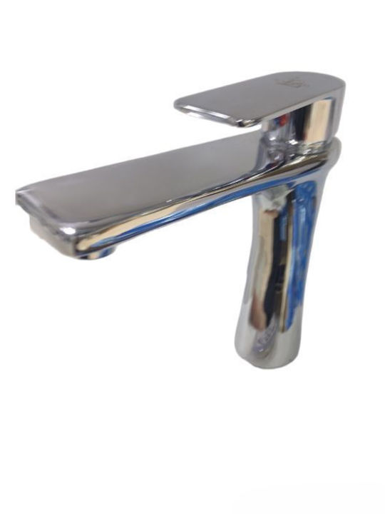 Landsh Mixing Sink Faucet Tall Silver