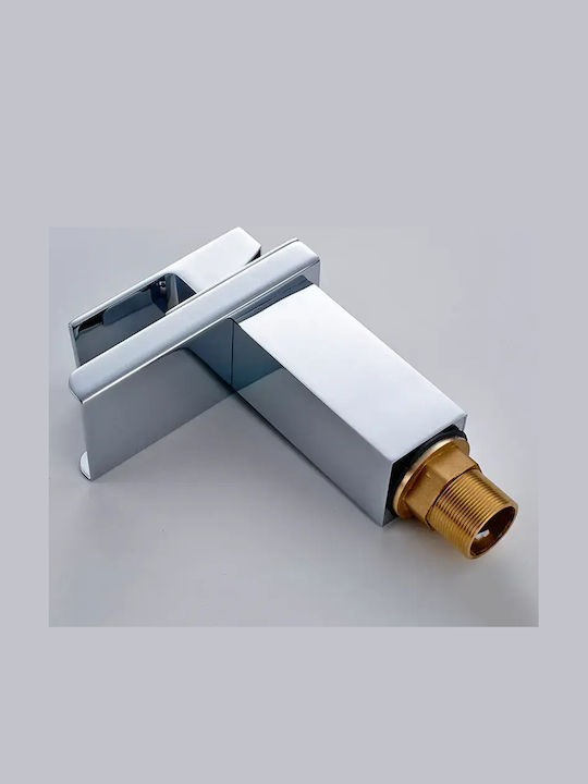 Landsh Миксер Батерия За Умивалник Каскад Висока Inox Бронзова