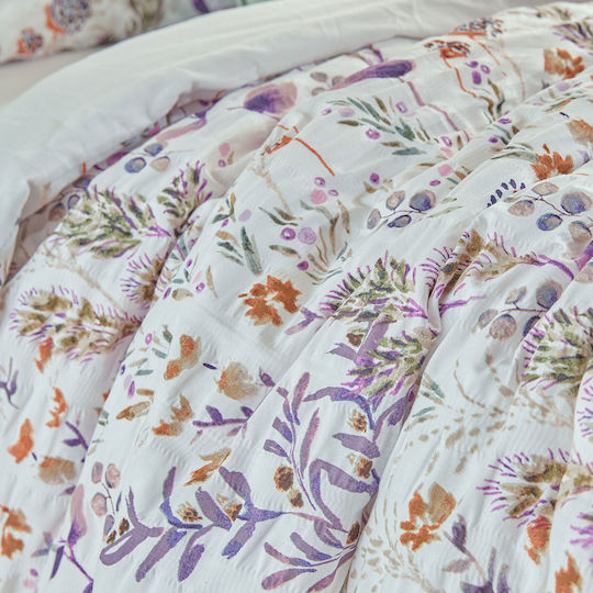 Παπλωματοθήκη Υπέρδιπλη 240x220 As Floral Floral