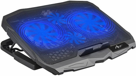 Art Cooling Pad for Laptop up to 17 inches with 4 Fans and Illumination