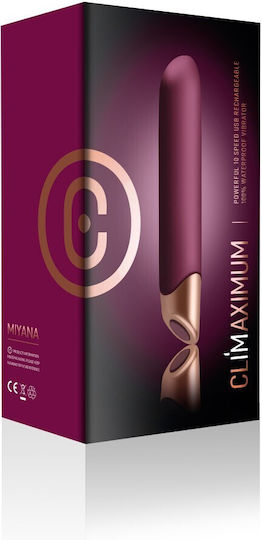Rocks Off Vibrator Κλασικός Δονητής Κόκκινος