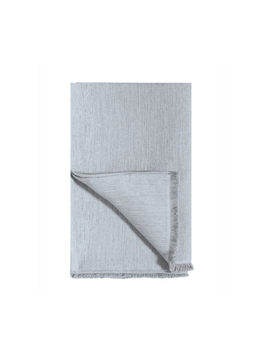 Kentia Maxton Armchair Throw Jacquard 170x180cm Gray