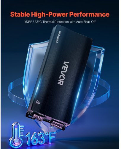 Vevor Car Audio Amplifier 5 Channels (Class D)