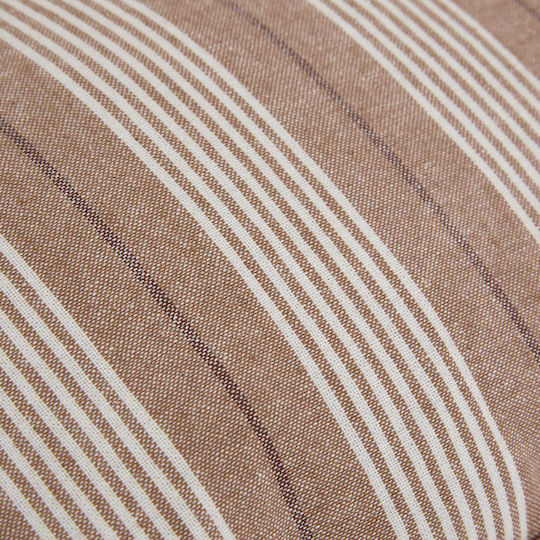 Μαξιλάρι Καναπέ A-s Groove από 100% Βαμβάκι Beige 38x58εκ.
