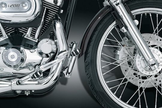 Kuryakyn Основa За Мотоциклетни Степенки Harley Davidson '04 Up Xl Sportster Хром Круз Пег Монтаж Хром