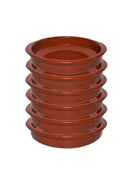 Cok Spain Vas Rotund Rezistent La Căldură Din Ceramică Cu Capac