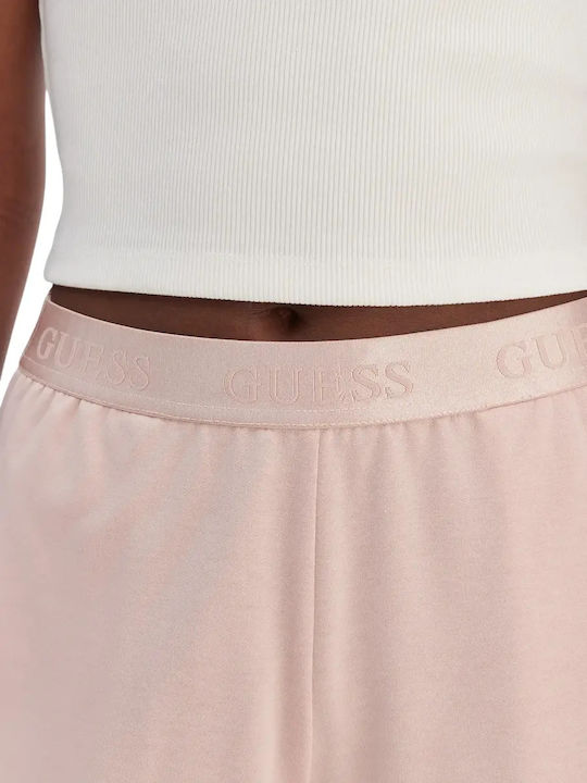 Women's High Waist Pink Shorts
