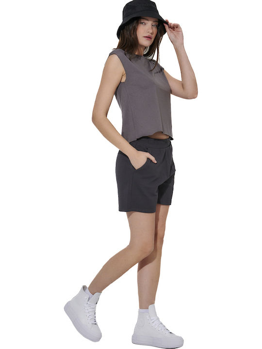 Damen-Shorts Grau