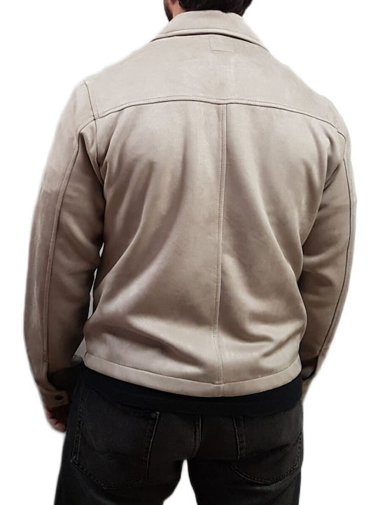 Μπουφάν Bomber Beige