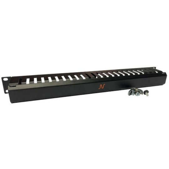 Organizator De Cablu Capac 1U Alb