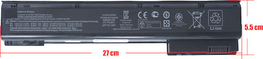 Laptop-Akku für HP ZBook 15 17 G1 G2 AR08 AR08XL HSTNN-IB4H HSTNN-IB4I 708455-001 708456-001 707614-121 707614-141 707615-141 14,8V 83Wh 5224mAh Code 1-BAT0552