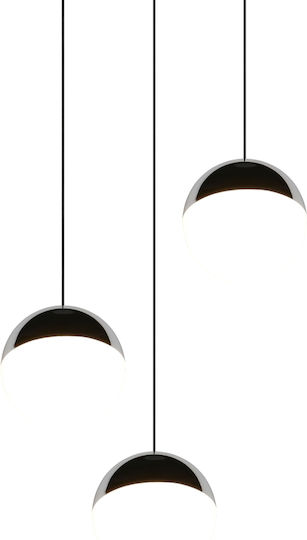 Trio Lighting Senta Deckenleuchte Silber