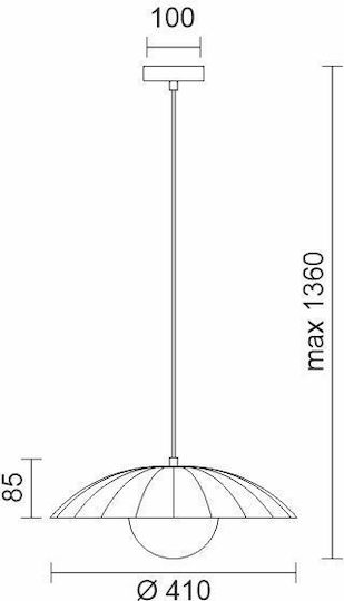 Spot Light Κρεμαστό Φωτιστικό Λευκό Spot Light Κρεμαστό Φωτιστικό Λευκό