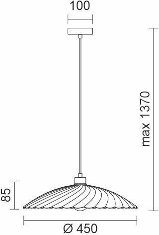 Spot Light Κρεμαστό Φωτιστικό Μπεζ Spot Light Κρεμαστό Φωτιστικό Μπεζ